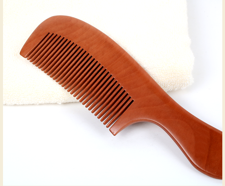 Custom Professional Hair Comb Ergonomic Handle No Pain Massage Scalp Detangling Comb Adults Kids Shower Travel Salon  Promotion